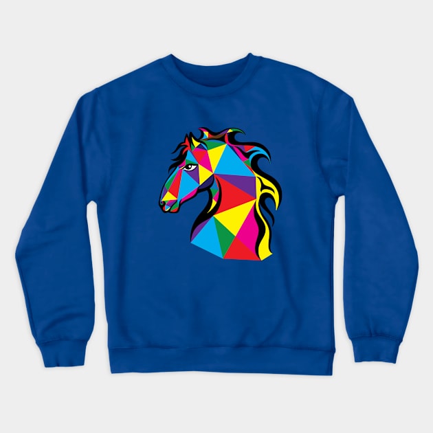 Head Horse Crewneck Sweatshirt by AVEandLIA